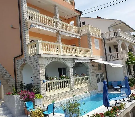 Family-friendly With Swimming Pool Dramalj, Crikvenica - 5594 Apartment *